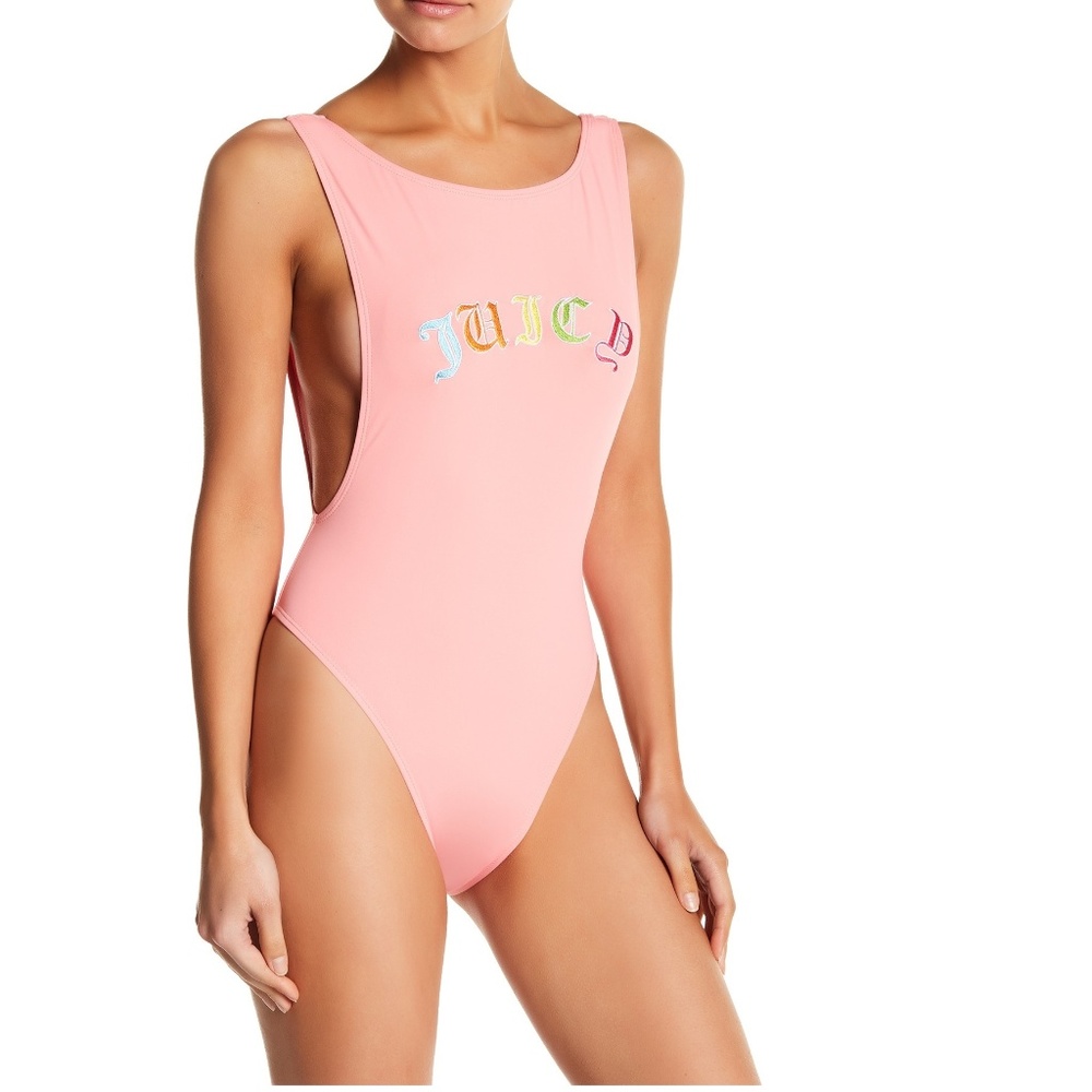 Embroidered Juicy One-Piece Swimsuit